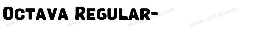 Octava Regular字体转换 Octava Regular字体转换